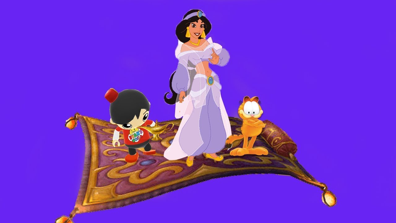 Fun Kids Game│Red T-Shirt Ryan, Jasmine, Garfield Run Game│Android iOS Gameplay For Kids