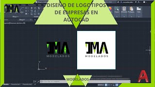 Diseño de logotipos de empresas en AutoCAD / Dibujar en AutoCAD a partir de una imagen
