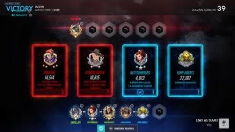 Moira/Ana Competitive Open Queue Gameplay Busan