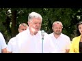 Петро Порошенко на ВІнничині: Головне - зберегти країну!
