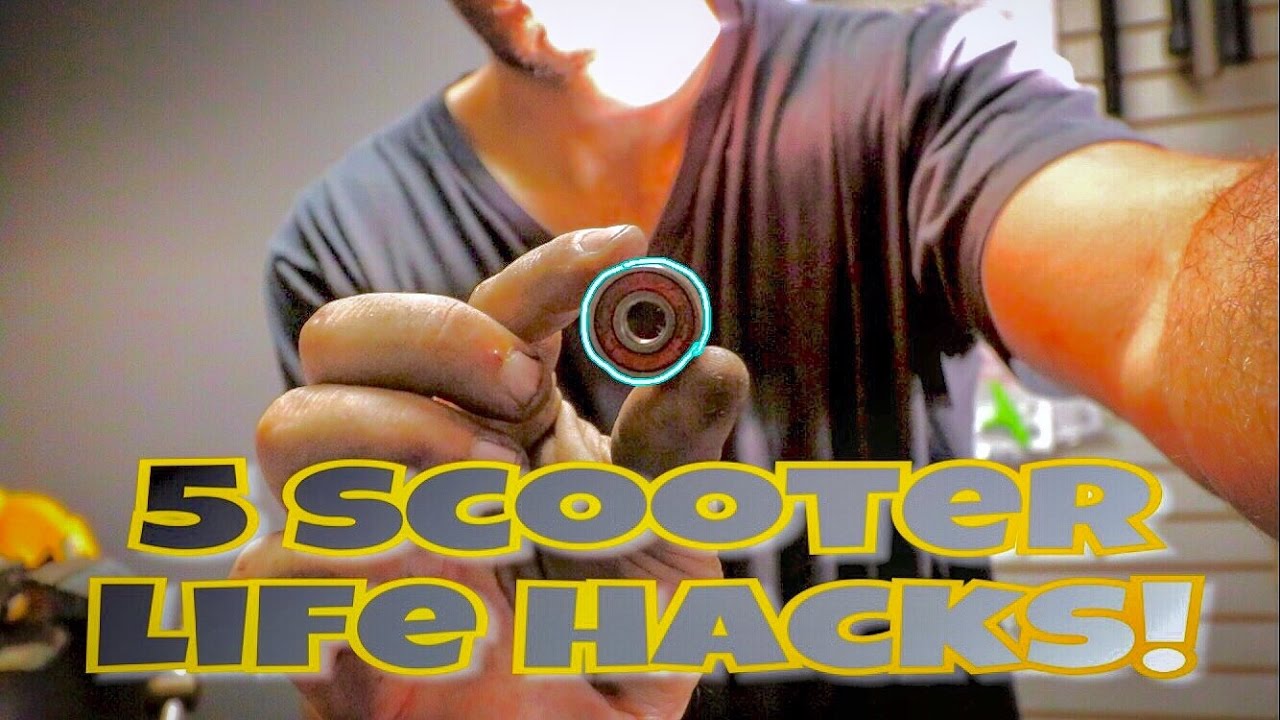 5 SICK SIMPLE DIY SCOOTER LIFE HACKS
