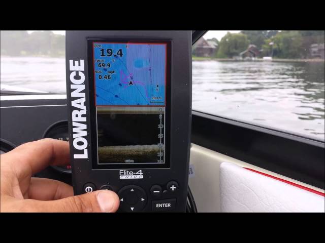 Lowrance Elite 4 chirp 