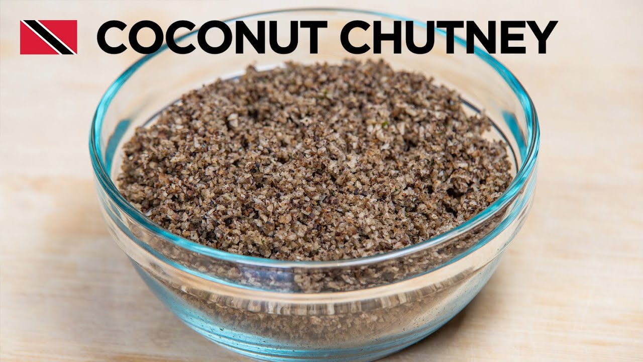 Fire-Roasted Coconut Chutney Recipe by Chef Shaun
