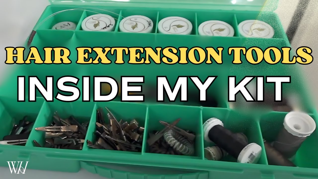 What's Inside My Hair Extension Tool Kit: Must-Have Tools for Perfect ...