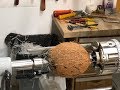 Can you wood turn a coconut ?