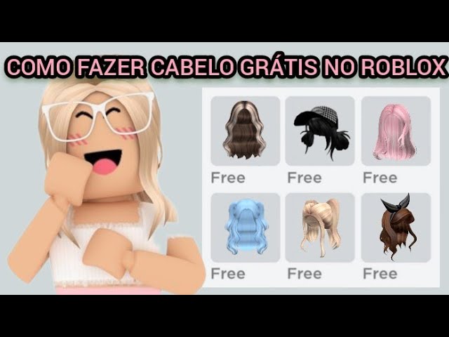 como vender e como ter cabelos no roblox de graça 😱😱#comoterrobuxdegraça  #cabelonoroblox 