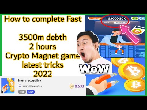 How to complete Fast 3000m debth crypto Magnet Latest tricks 2022