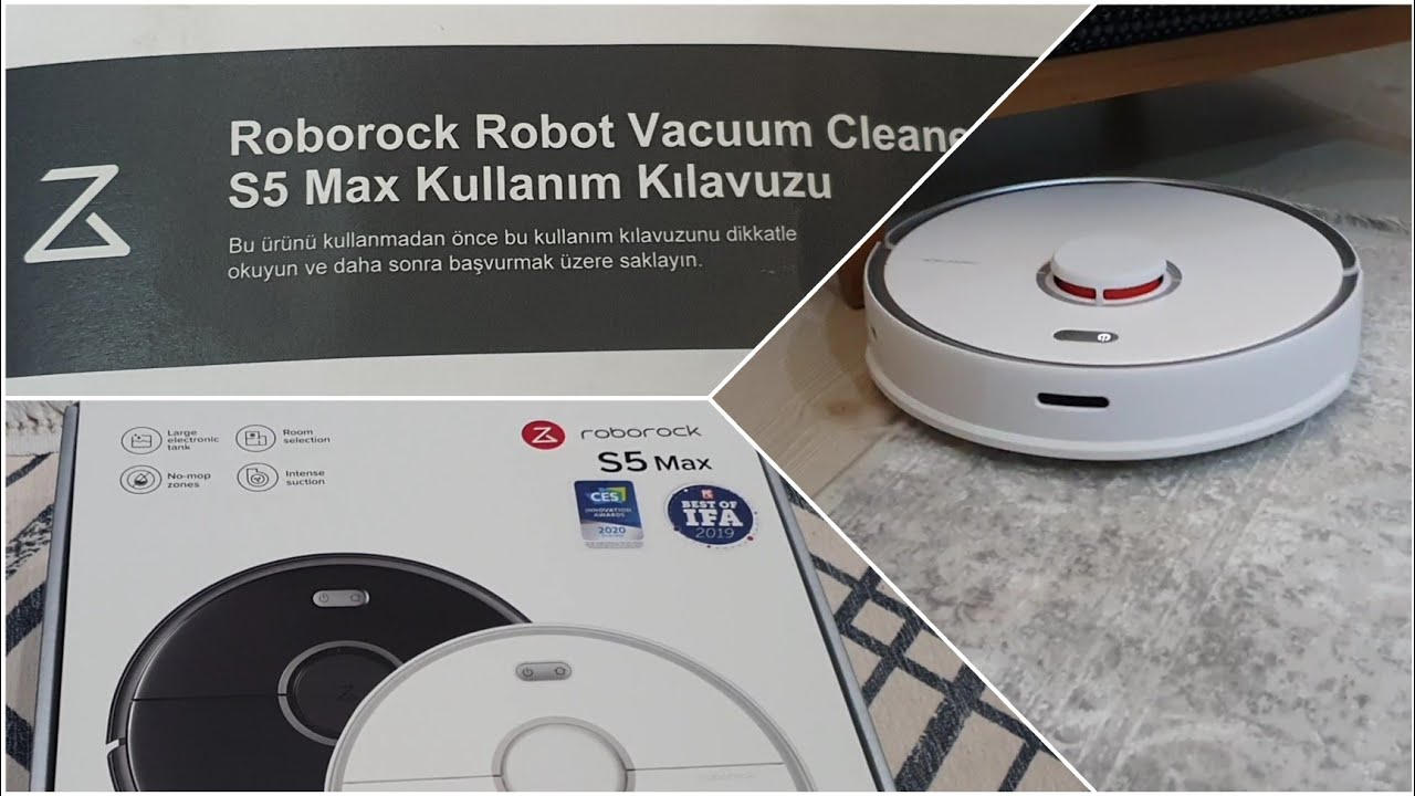 roborock vacuum cleaner s5 max robot supurge kurulumu turkce kurulum kitapcigi robot supurge youtube