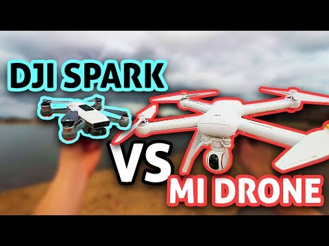 DJI Spark vs Xiaomi Mi Drone 4K!