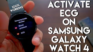 Activate ECG and Blood Pressure Monitoring Features in Samsung Galaxy Watch 4. screenshot 2
