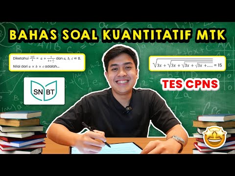 TRIK CEPAT NGERJAIN PENGETAHUAN KUANTITATIF SNBT/TPA/CPNS!! | STUDY WITH JEROME POLIN