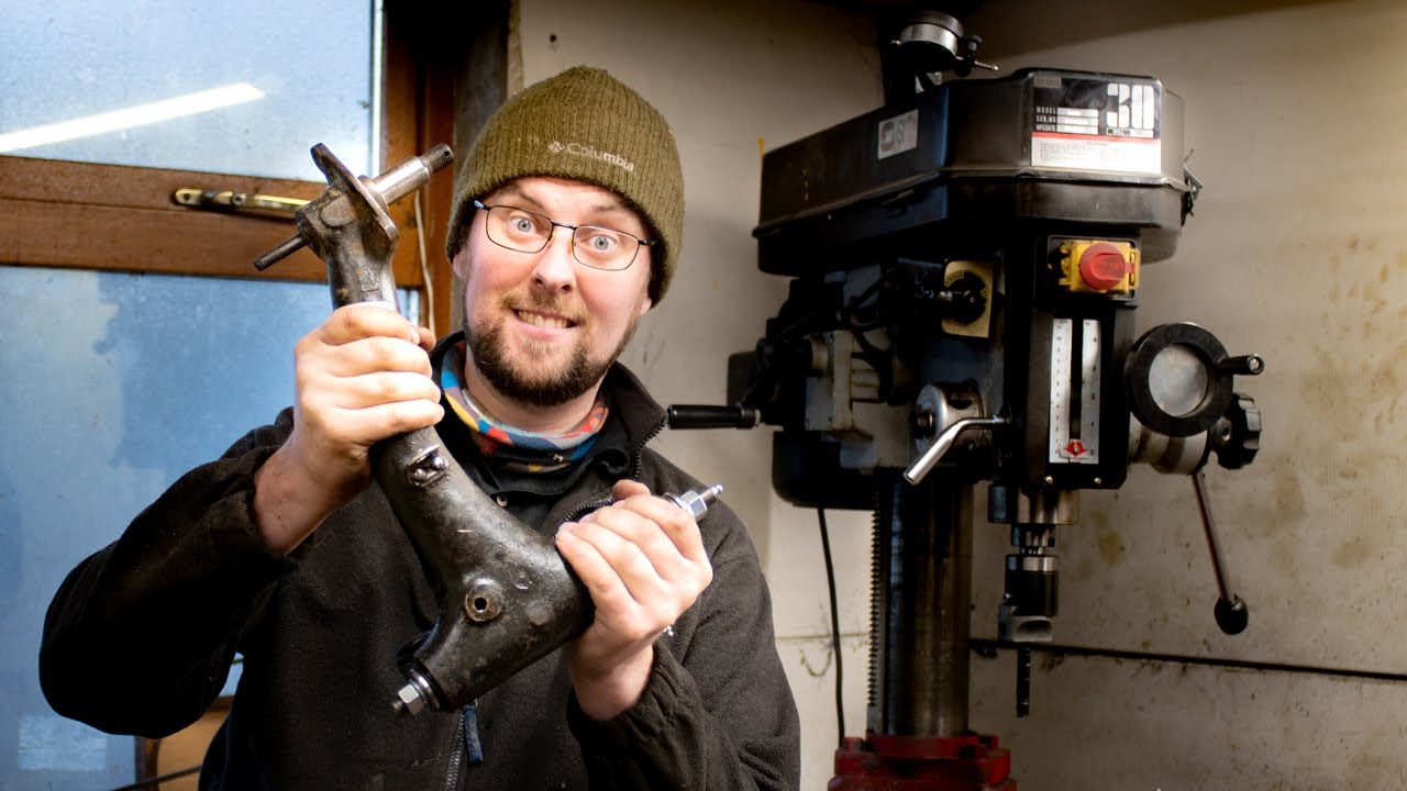 Modifying Rear Swing Arm For Classic Race Mini YouTube