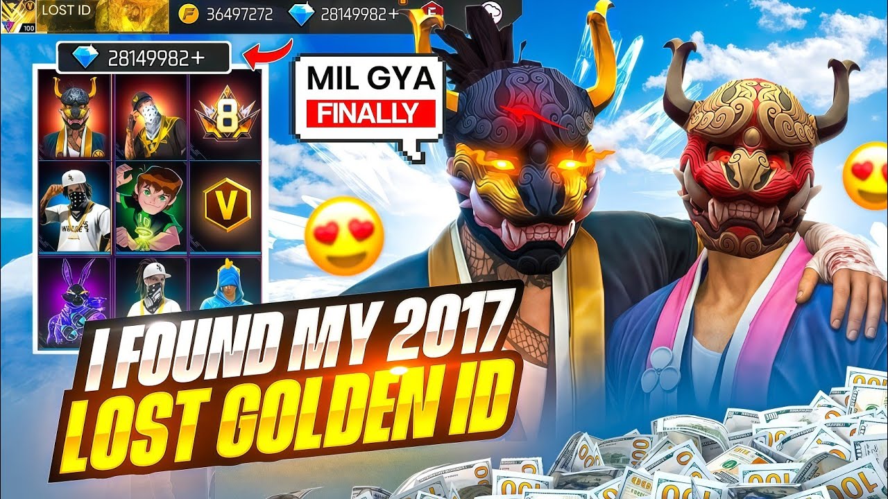 After 7 Year I Got My 2017 Rare Free Fire Golden ID Back 😮 Lost ID Recovery – Garena Free Fire