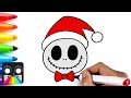How To Draw a Cute Jack Skellington