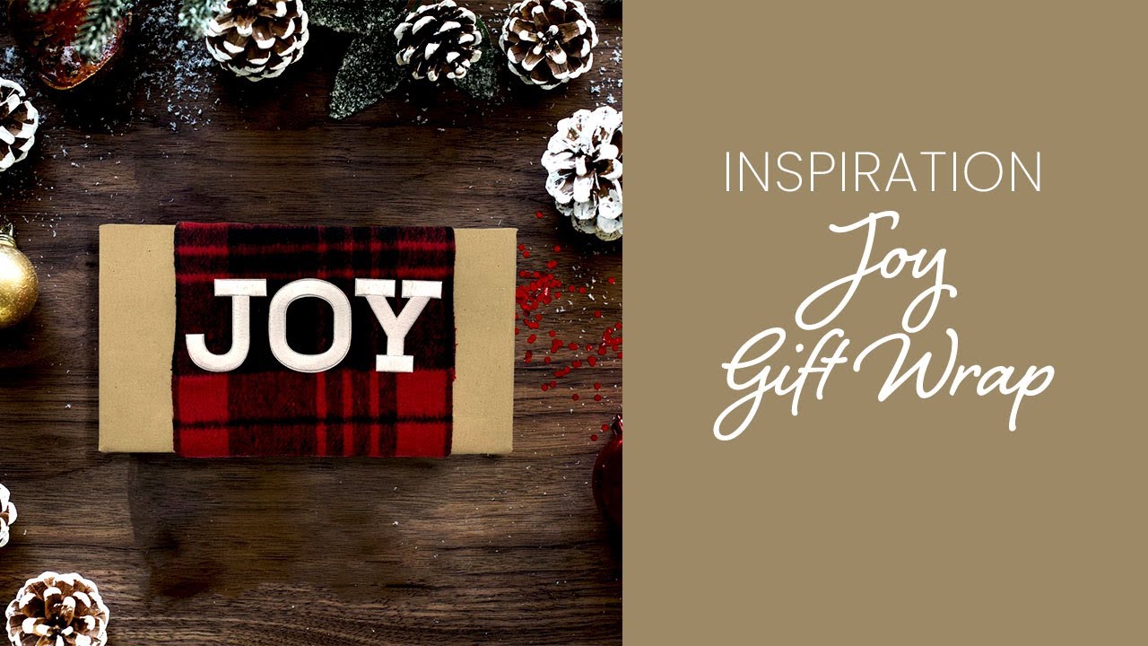 Joy Gift Wrap Inspiration