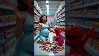 Evolution Of Elmo Showing Up To Tip Over Pregnant Womens Shopping Carts