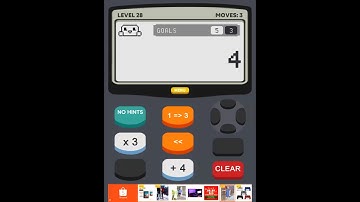 Calculator 2 The Game Level 28 Solution