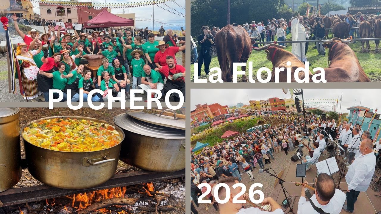 Puchero de La Florida 2026 y Feria del Ganado | Tradición y Gastronomía en La Orotava, Tenerife