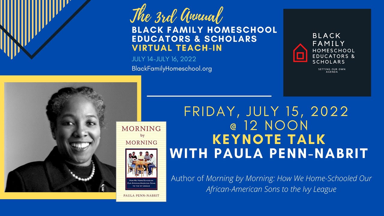 3rd Annual BFHES TeachIn Keynote Speaker, Paula Penn Nabrit YouTube