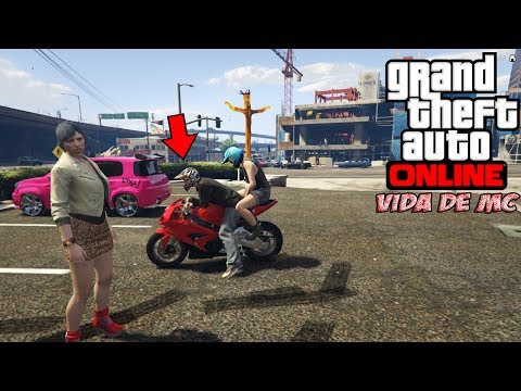 GTA V ONLINE VIDA DE MC: COMPREI UMA BMW 1000RR PARA O MC DOM