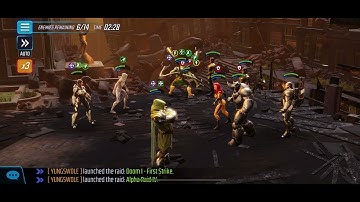 Doom raid tech boss one shot (1 min left)