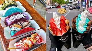 Most Yummy Satisfying Desserts🍩🍬 | Lots of Ice Cream Rolls, Bubble Waffle and Crepes😍😍