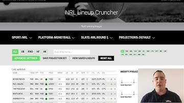 Lineup Cruncher How-To: Team Stacking