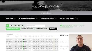 Lineup Cruncher How-To: Team Stacking