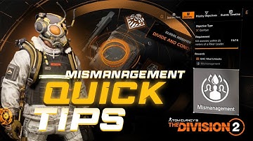 Eenvoudige handleiding om de Mismanagement-modifier te ontgrendelen | The Division 2
