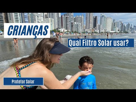 Vídeo: 4 maneiras de escolher protetor solar para crianças