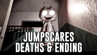 All Jumpscares, Deaths & Endings | 11F