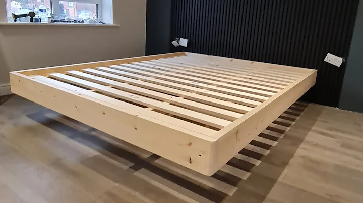 Building My Floating Bed (DIY) UK 🇬🇧