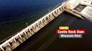 Castle Rock Dam just fly on the Wisconsin River | DLD.21.03