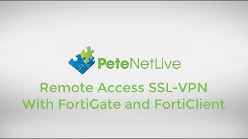 FortiGate SSL VPN (With AD/LDAPS Authentication)