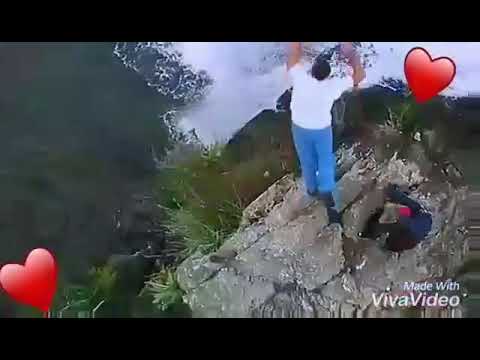 شوفو كالتله اذا اكواك اتنط من هونا تنط اولي شوفو