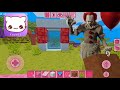 How to spawn pennywise in kawaii world  building  craft iosandroid