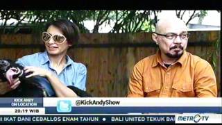 Download lagu KICK ANDY ON LOCATION 14 Juli 2017, - Cinta Tanpa Batas - DAVINA VERONICA  & DONI HERDARU TONA