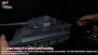 Famous For Henglong RC tank , How to operate light and smoking. Profile