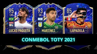 EL ONCE IDEAL DE LA CONMEBOL 2021 - CONMEBOL TOTY 2021