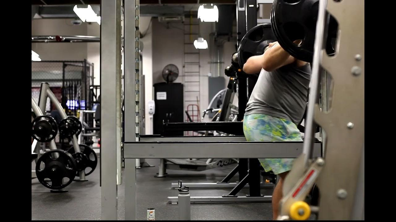 ATG 3 Plate Squat powerlifting YouTube