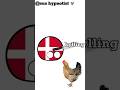chiken in different league - Countryball #countryballs #shorts #bissmillahrame @Tarkisiaball289