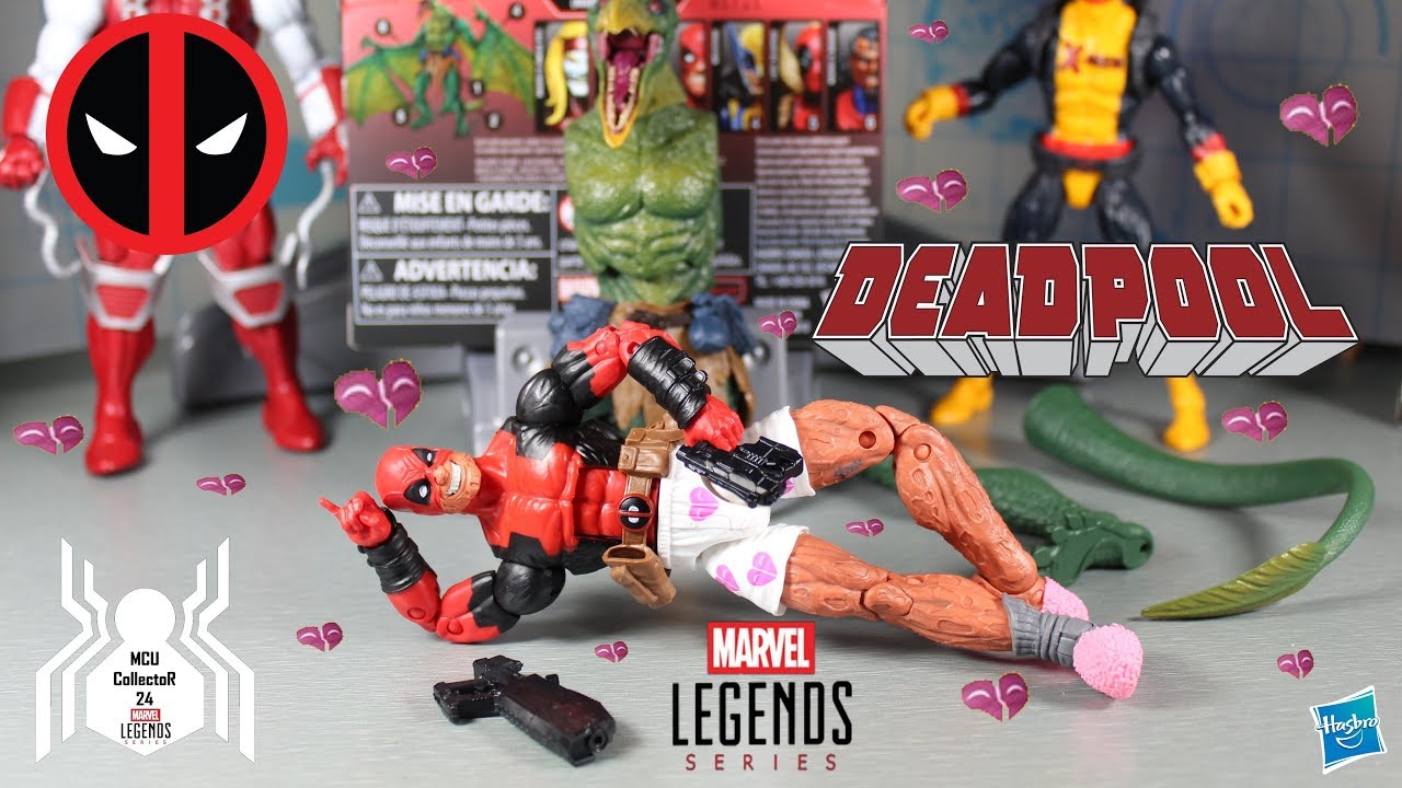 Marvel Legends Deadpool In Boxers Wave 2 Sauron Baf Figure Review Deadpool And Chill