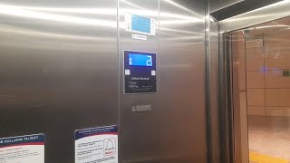 [Retake] VERY RARE 2018 Thyssenkrupp Evolution Blue Lift – Sarıyer, Istanbul, Turkey