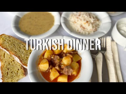 Turkish Dinner Menu 1 🤩 Easy And Budget Friendly ✅