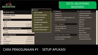 Excel Akuntansi Budidaya Peternakan #1 : Setup