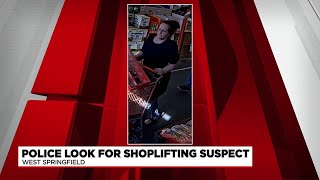 West Springfield Police searching for shoplifting suspect