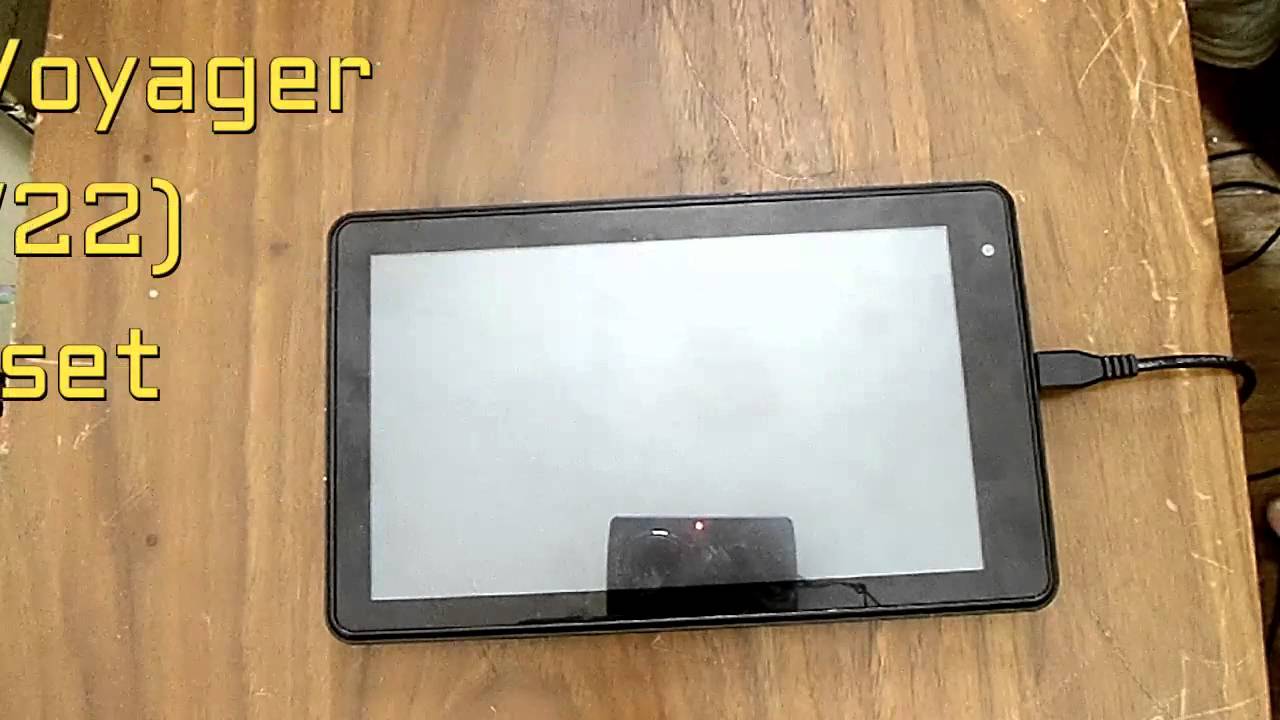 rca voyager tablet factory reset