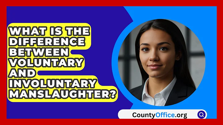 What Is The Difference Between Voluntary And Involuntary Manslaughter? - CountyOffice.org
