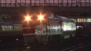 2020.1.1寝台列車カシオペア号回送（南浦和～蕨）【元日の宵】