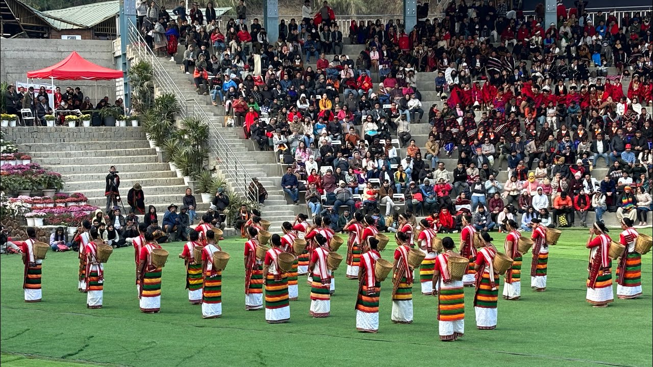 Dimasa Kachari Tribe Traditional Dance I Closing Ceremony Hornbill Festival 2024 I Kisama Nagaland